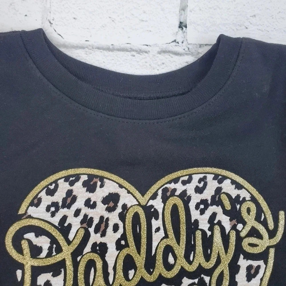 Daddys Girl Girls Fleece Lined Sweatshirt and Sweatpants Matching Set - Picture 6 of 9